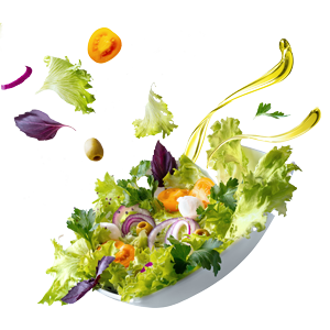 Salat liefern